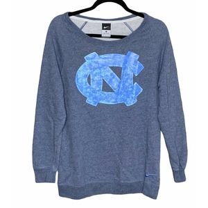 Nike North Carolina Tar Heels Gray Sweatshirt